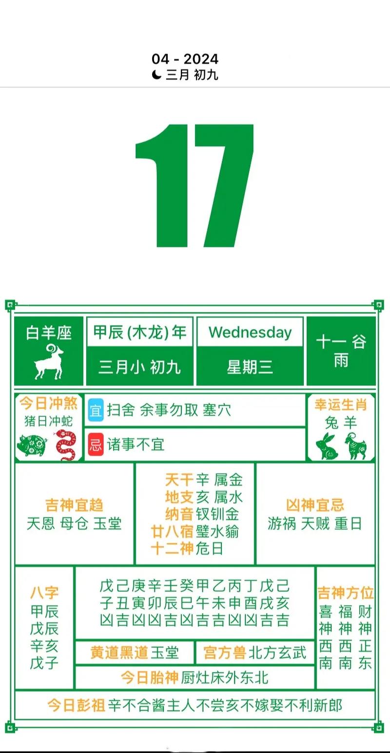 2026年4月17日这个黄道吉日适合入学吗？