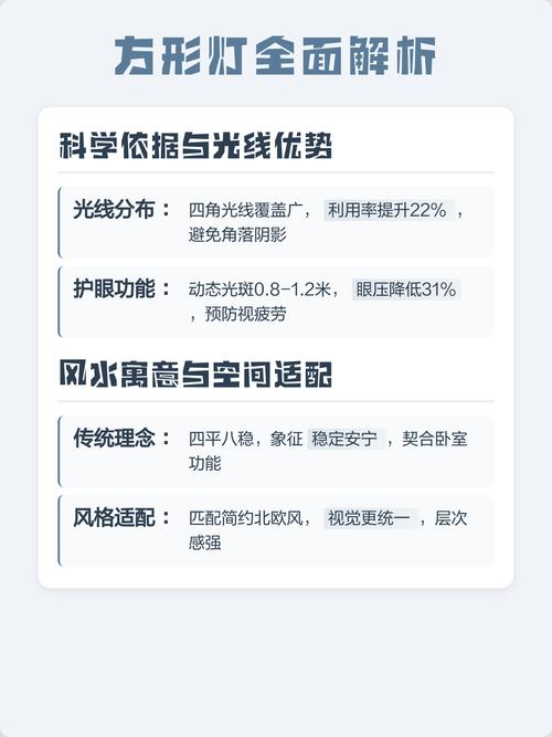 卧室照明灯具选择方形的是否更符合风水讲究？