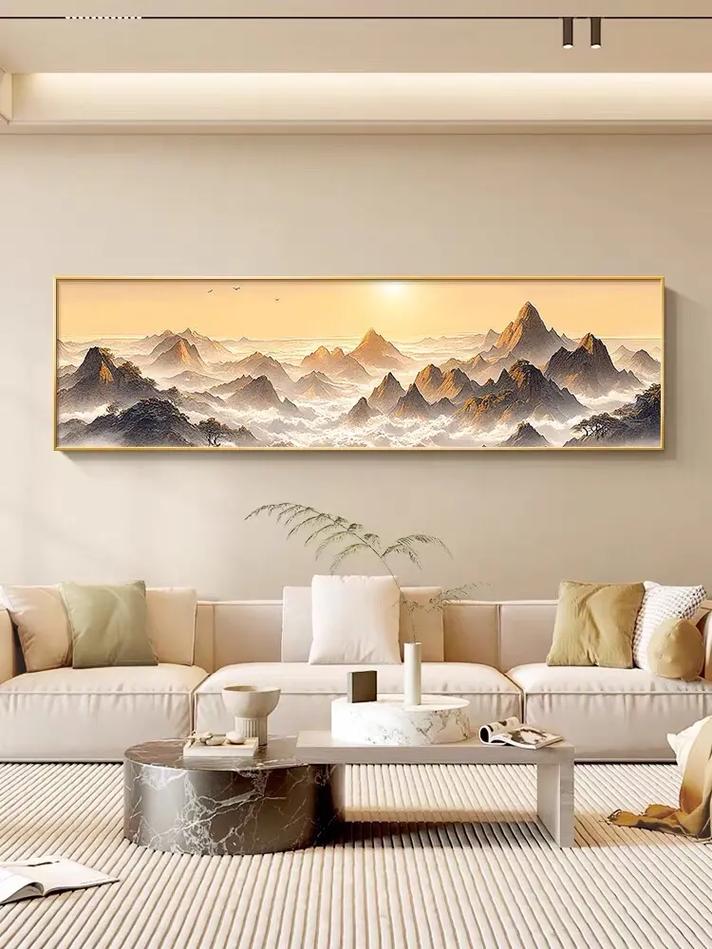 客厅沙发落地画的风水讲究有哪些？