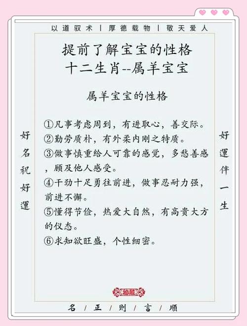 生肖羊宝宝命运如何？与哪些生肖父母相旺？