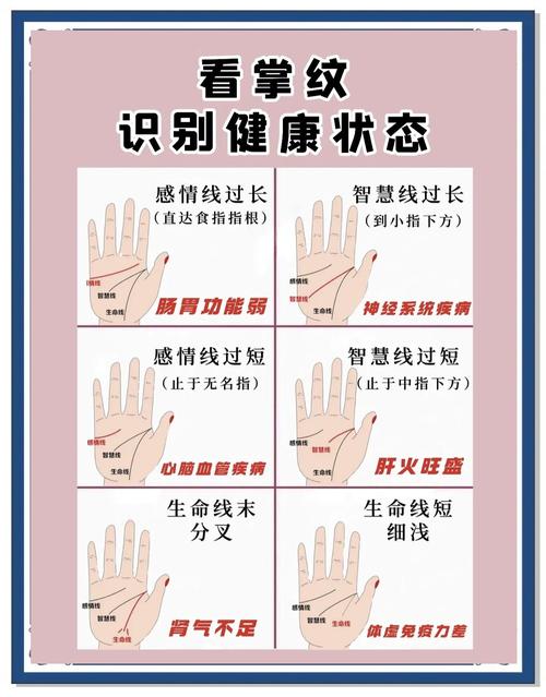 同过手相嫩准确判断出什么命运以及健康状况吗？