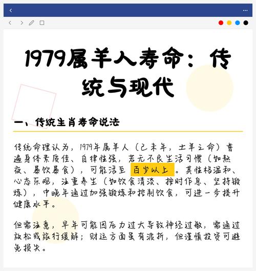 1979年属羊的人今年是什么命改的？