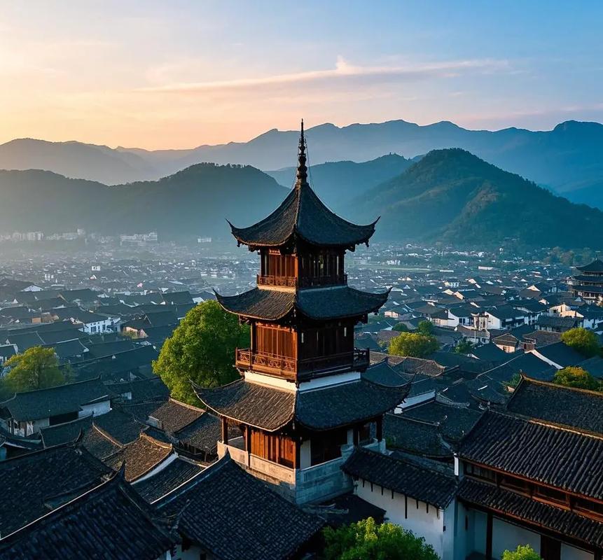 阆中古城的建筑布局中，有没有特别讲究风水布局的奥秘呢？