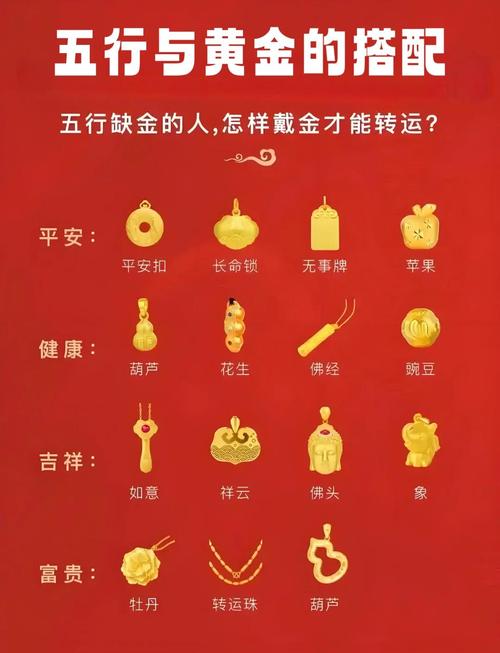 命里带金与何物相克？金饰搭配何物更佳？