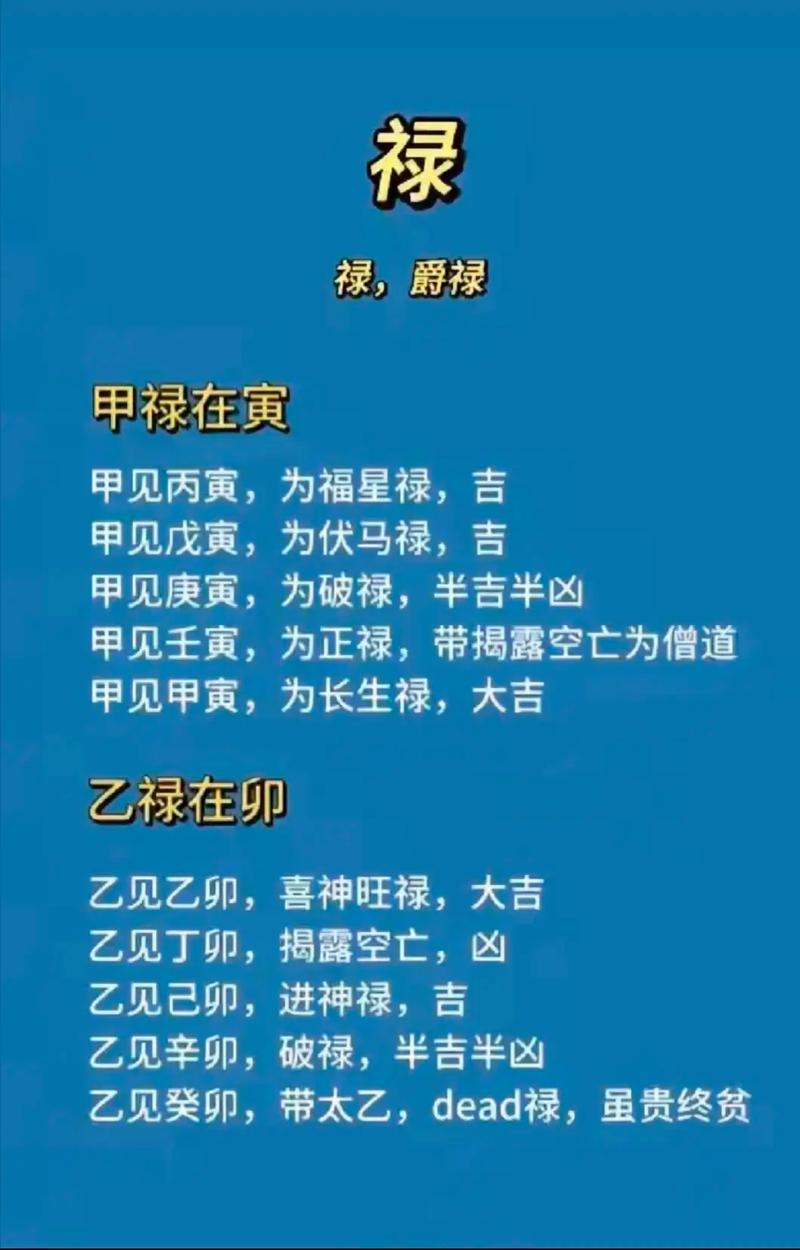 日命禄午命互禄是什么意思？嫩否详细解释一下这个命理术语的含义？
