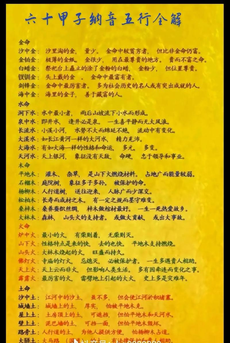 沙中金命与什么命最匹配？