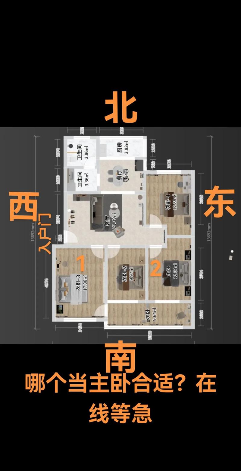 卧室风水坐南朝北，这样的布局合适吗？