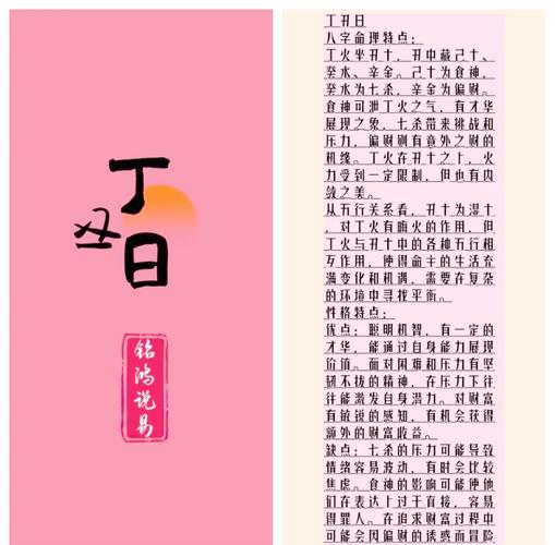 丁巳年命的人，日柱丁巳男命，他们的命运特点有哪些呢？