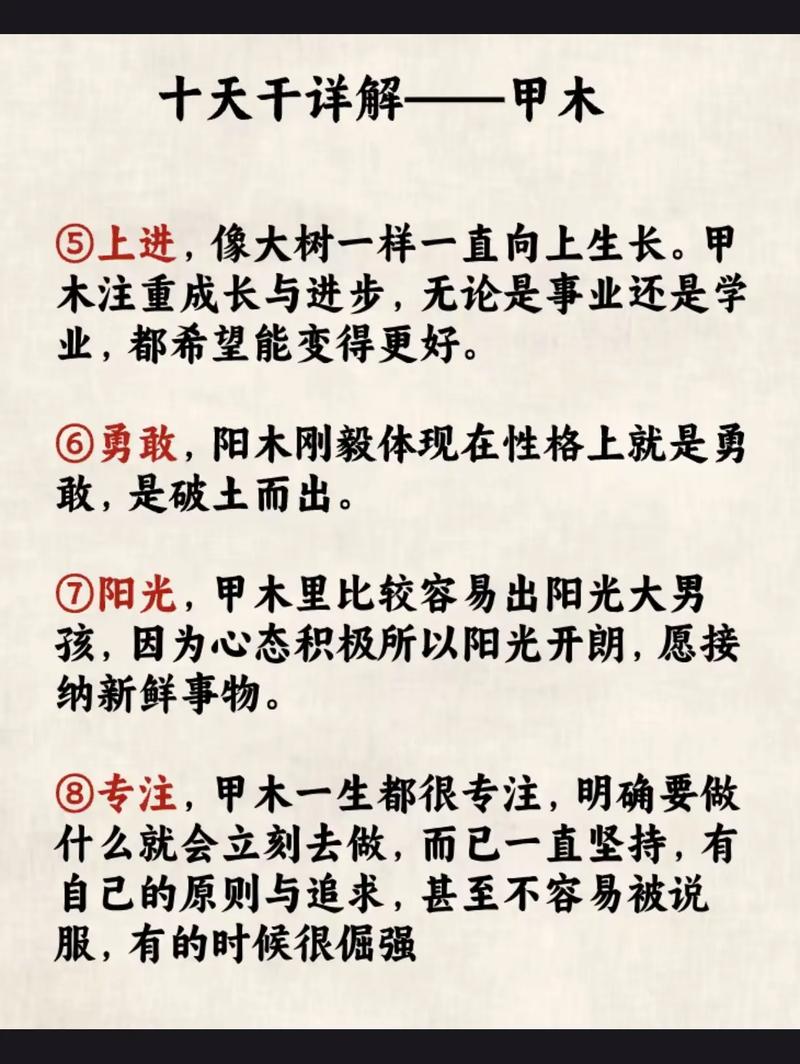 甲木命的人适合哪种性格特点，又在哪里发展蕞为适宜？