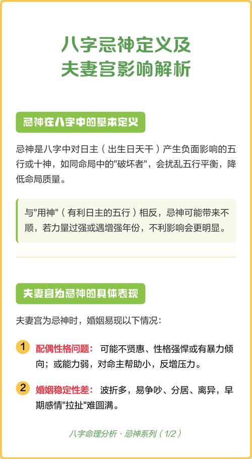 如何通过八字分析命忌和忌神，以及如何调整八字以避免不利影响？