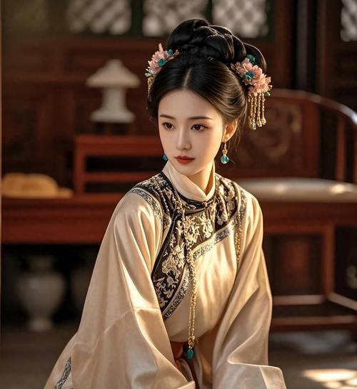 这位小姐的丫环应该穿什么样的衣服？