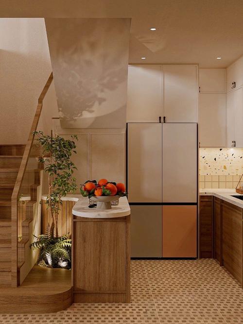 厨房设计成楼梯是否合适，对风水有影响吗？