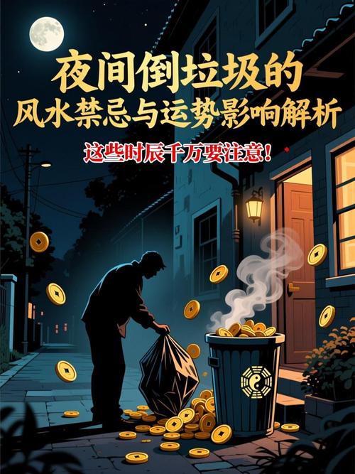 晚上进行垃圾处理对风水有影响吗？