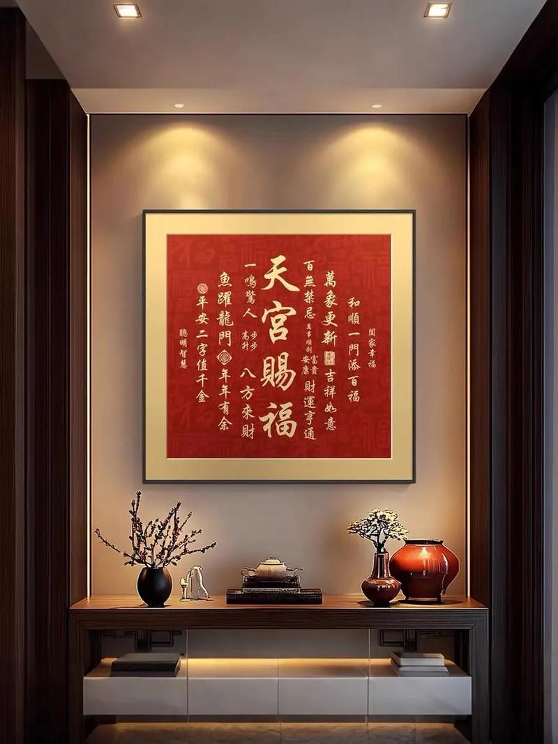 家里挂字对风水有怎样的影响或作用？