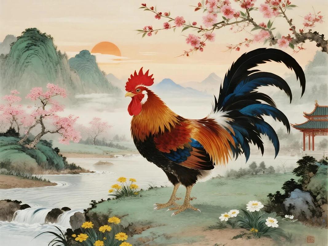 风水上属鸡的人适合在家中挂八骏图吗？