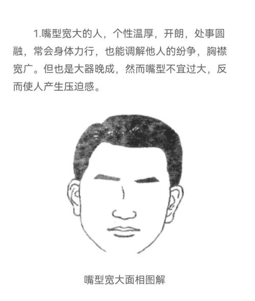男生什么样的口型预示着富贵命？