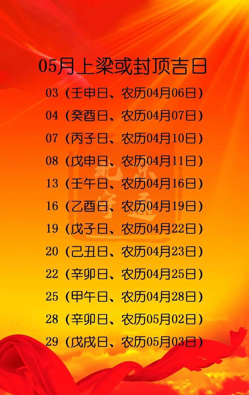 2026年5月30日农历四月十四上梁吉吗？这一天适合上梁吗？