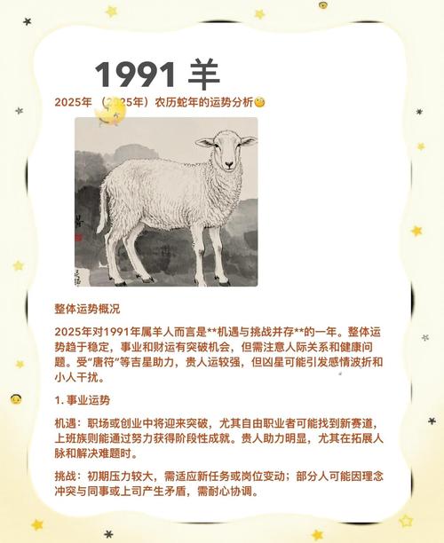 1991年属羊女性命理如何，命运是否美好？