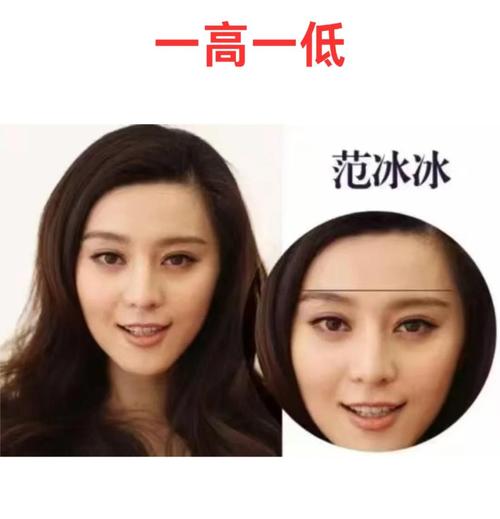 眉毛一高一低的女人面相，命运如何？