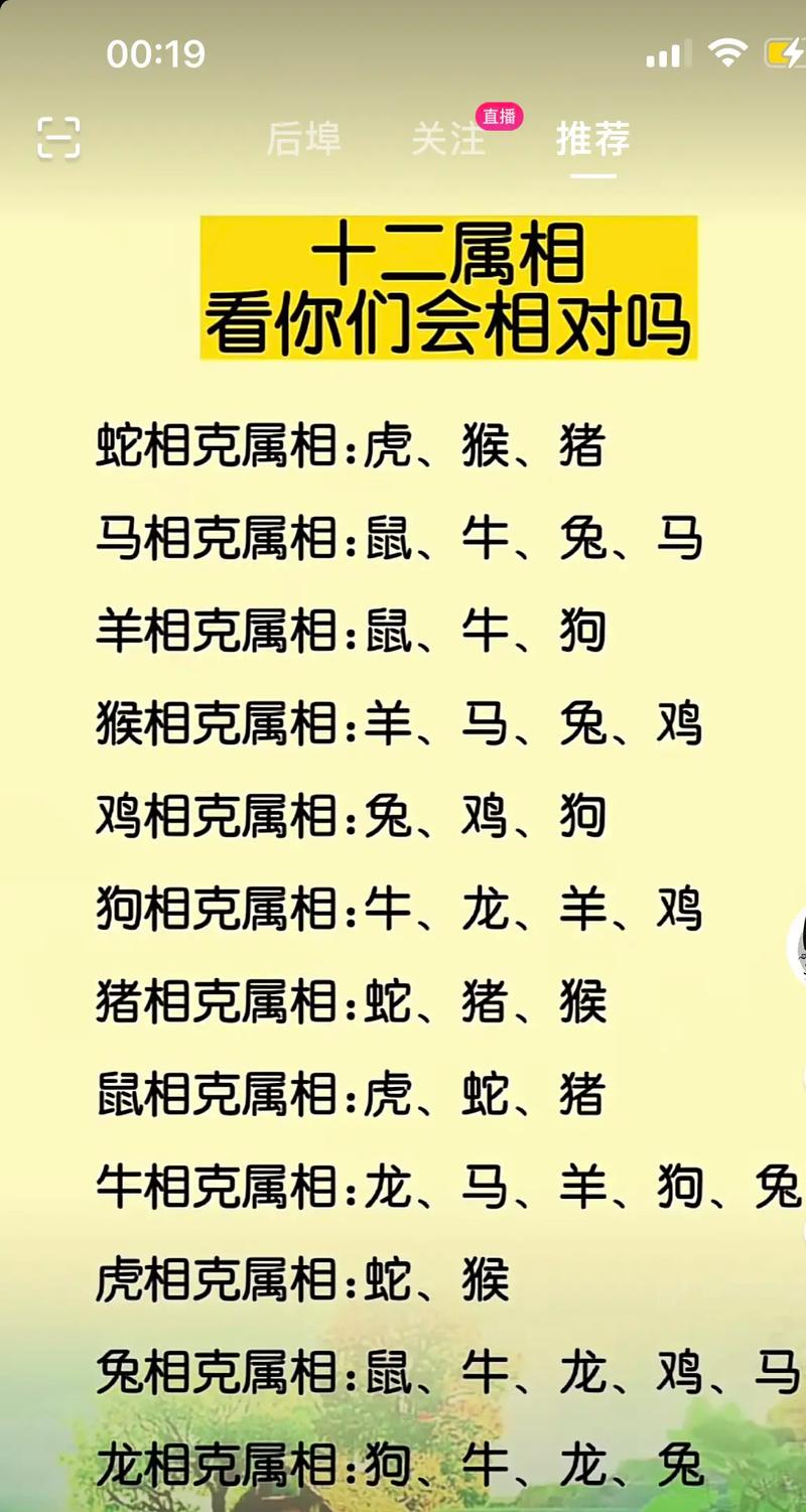 属龙命与哪些属相相克？