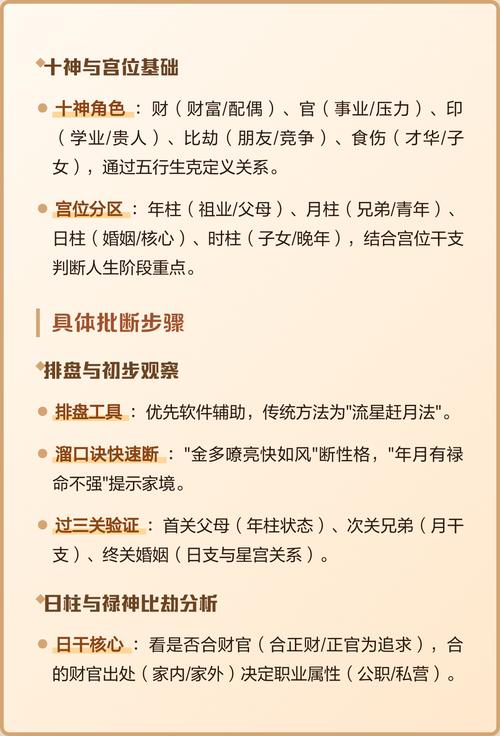 八字命理断命要点有哪些？