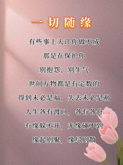 随缘崇命是什么含义？女人说随缘暗示着什么？