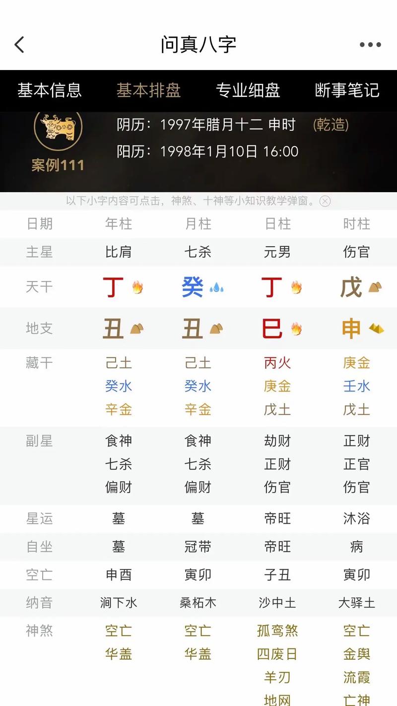 丁巳年出生的什么命日柱丁巳男命，命运如何？