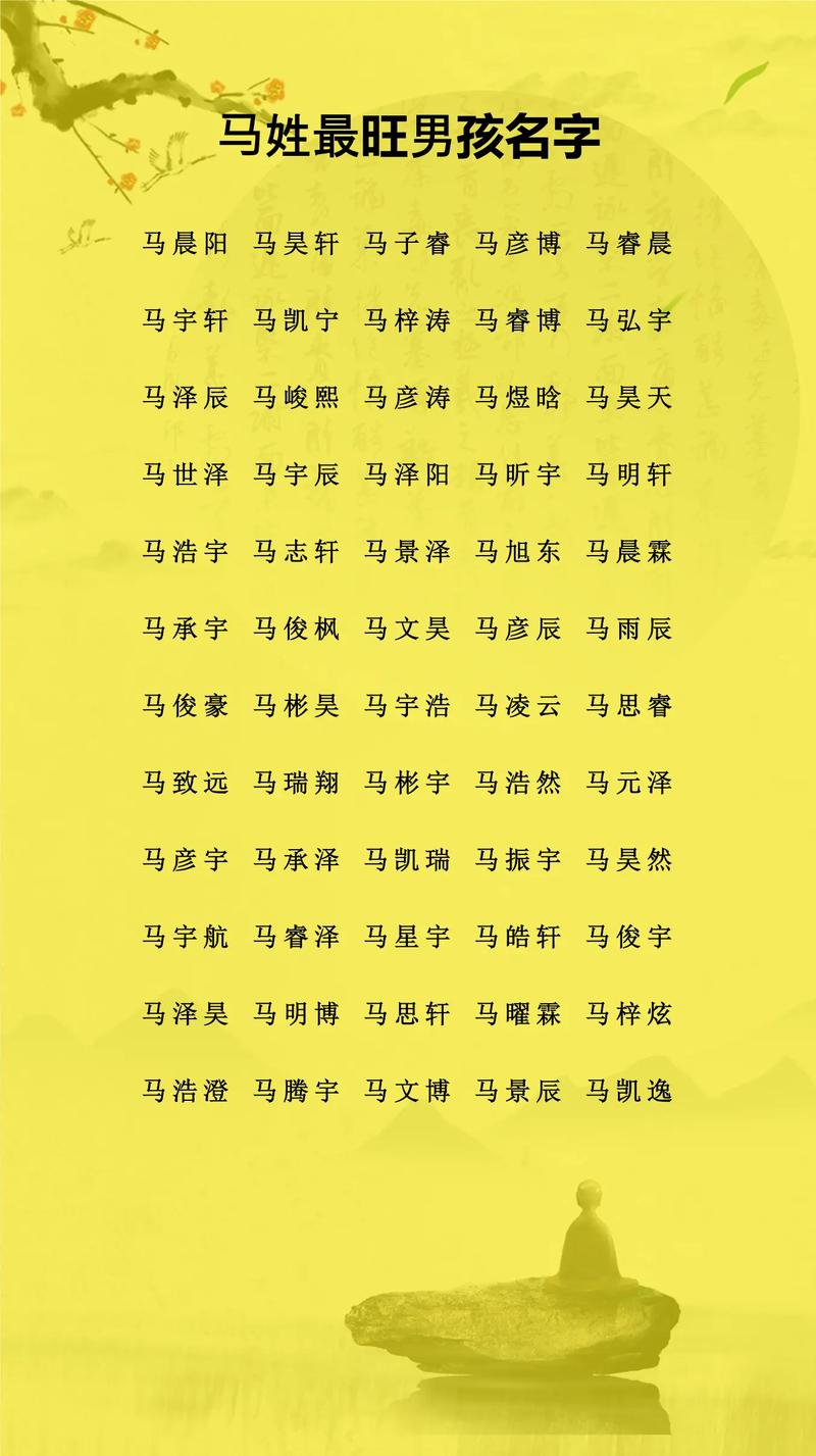 2026年属马男孩名字好听吉利，有没有什么属马的名字既吉祥又悦耳？