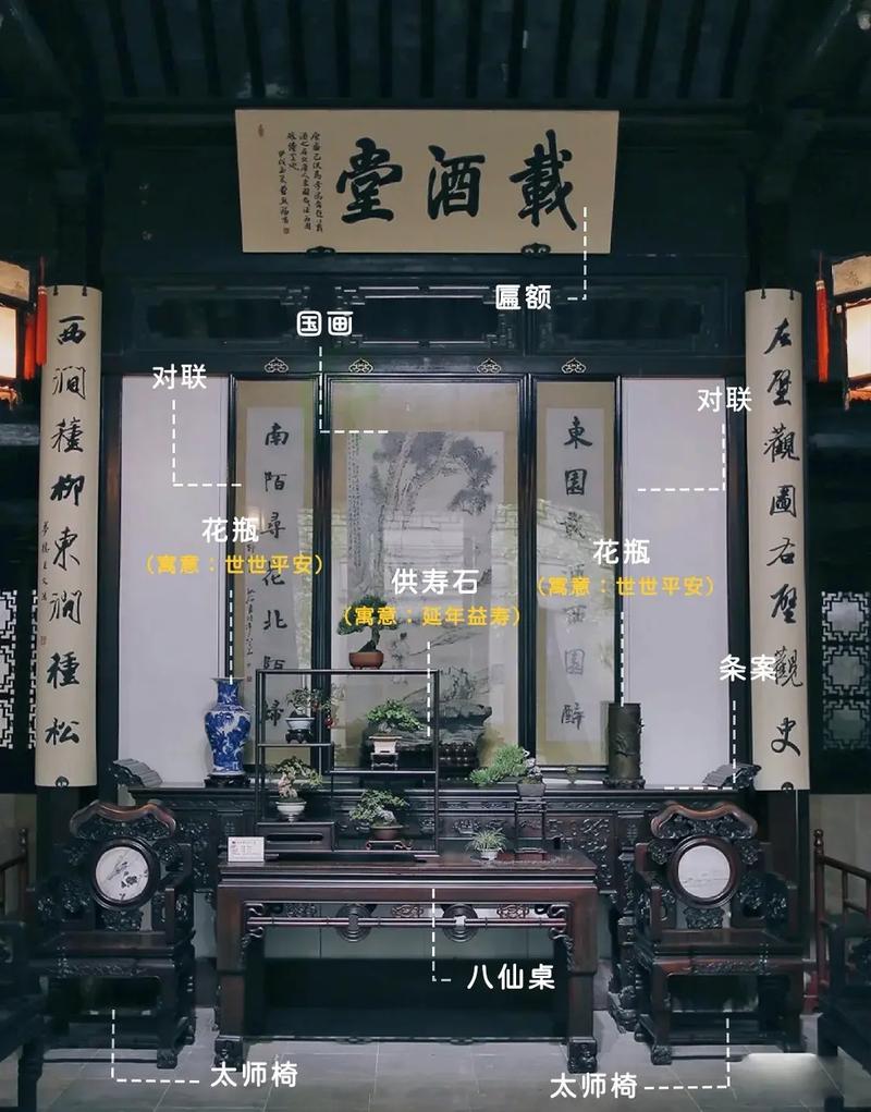 风水布局中，有惯与东瓶西镜的摆放讲究吗？