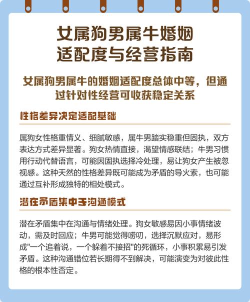 九四属狗女命运如何？属狗女与属牛男是否适合成为夫妻伴侣？