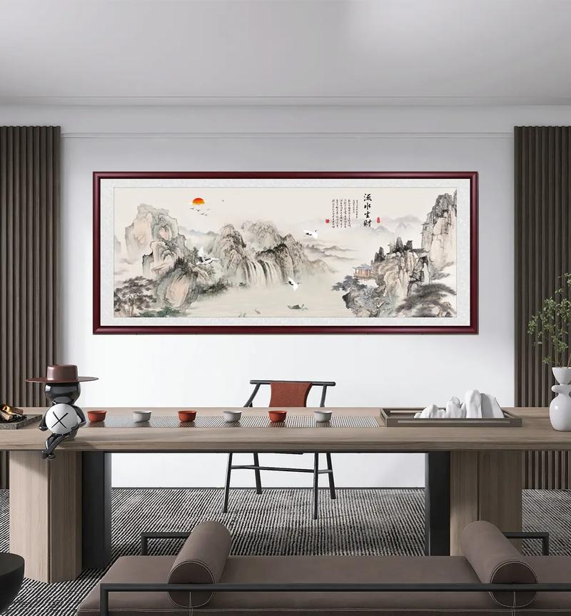 风水画对家居或办公环境有哪些具体改善作用？