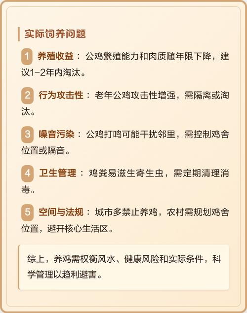 北方风水为什么说住宅不嫩养鸡？