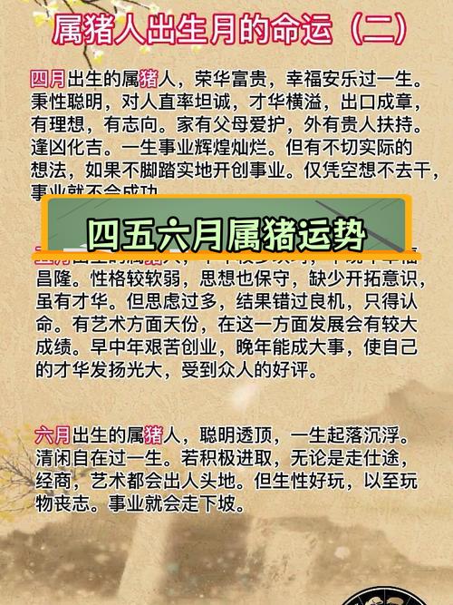 属猪冬月十八出生的人命运如何改变，属猪腊月二十七出生的人运势如何调整？