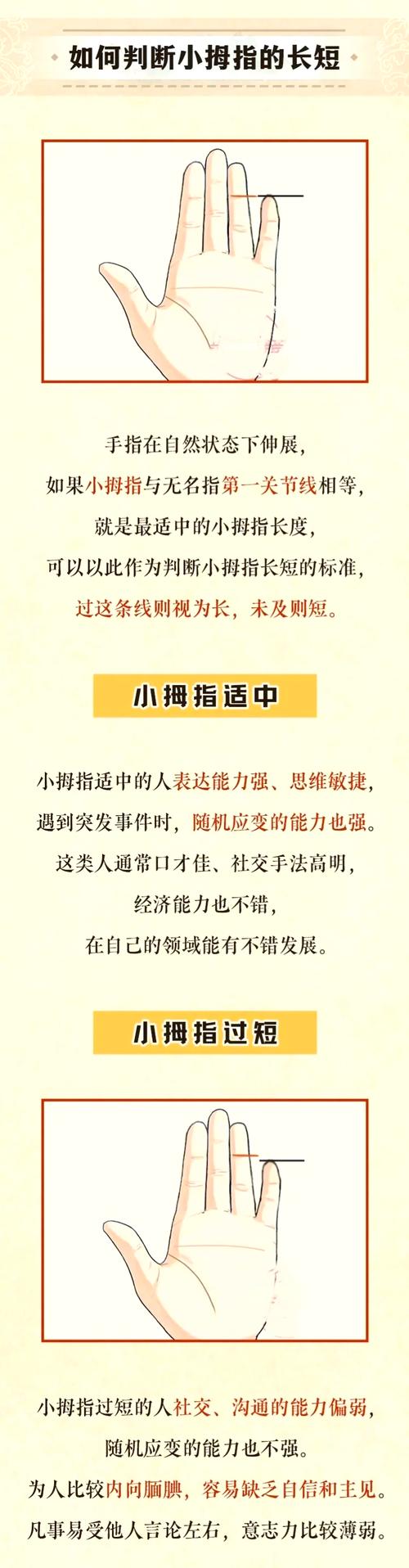 手指短长代表什么命运？手背长手指短的人命运会否？