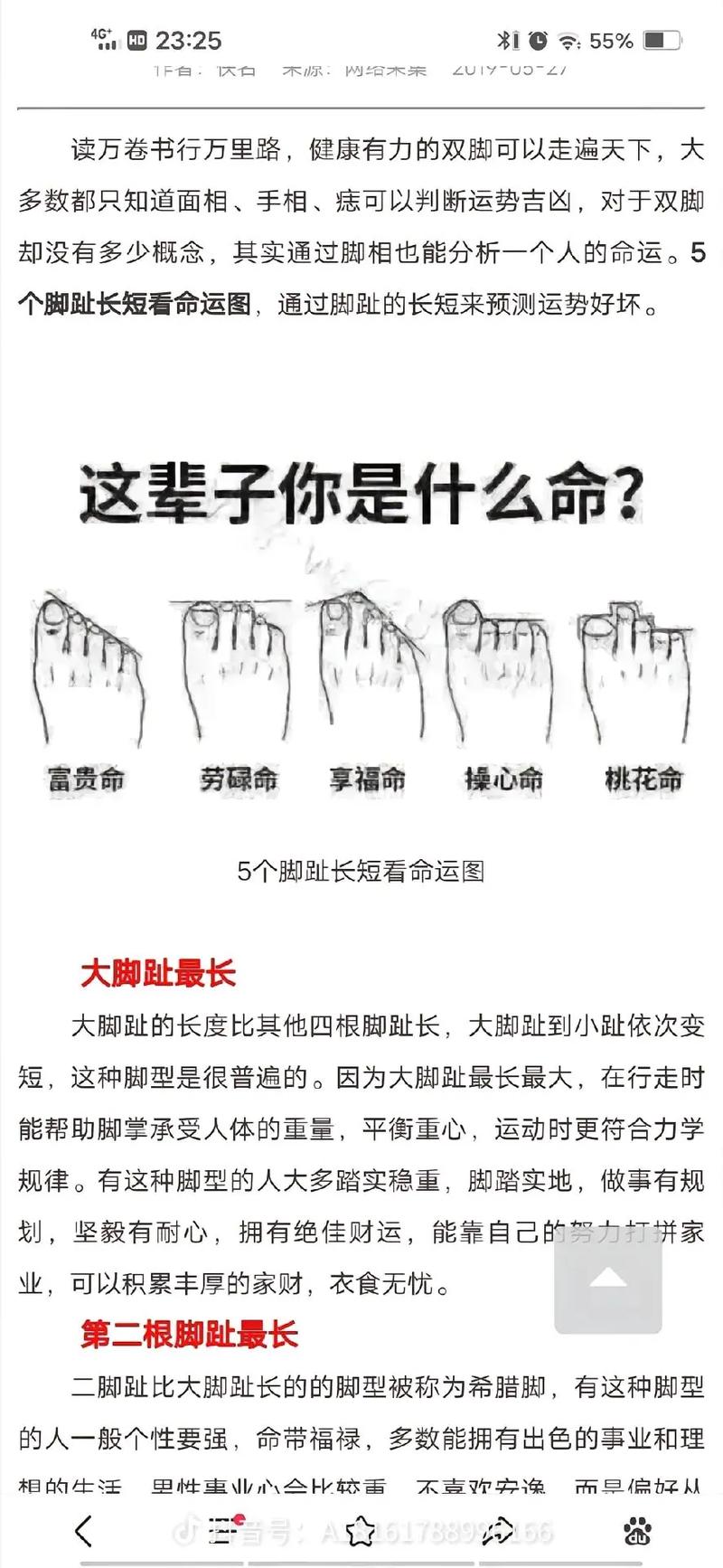 我是什么脚型，这会决定我什么命运？