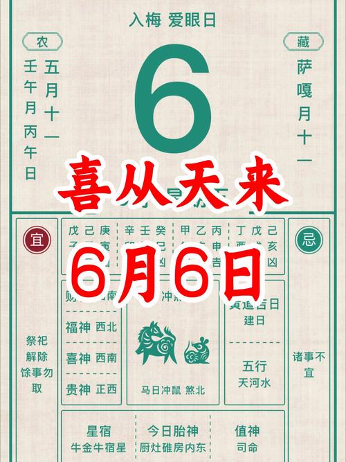 2026年4月6日农历二月十九日这天适合耕种吗？黄历上标注是吉日吗？