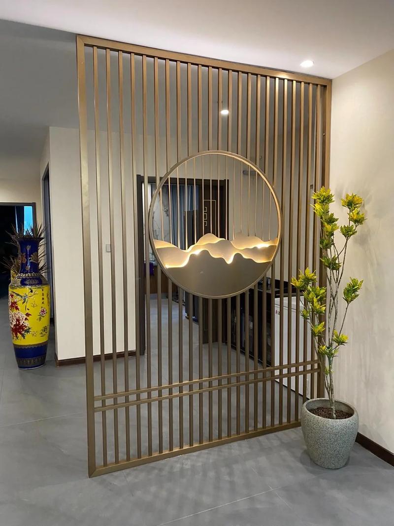 风水屏风使用格栅设计是否合适？