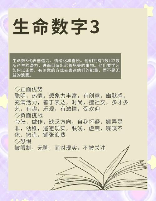 命理数字3代表什么命？生命数字3的人命运如何？