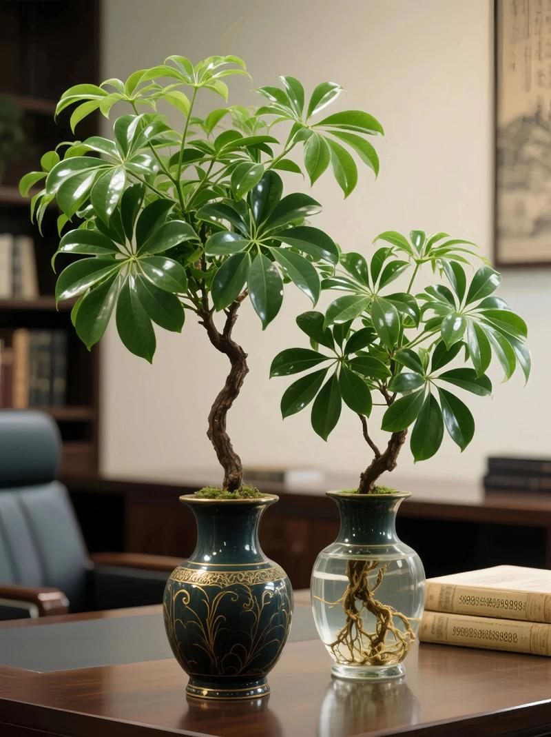 鸭掌木风水适宜进行水培养护吗？