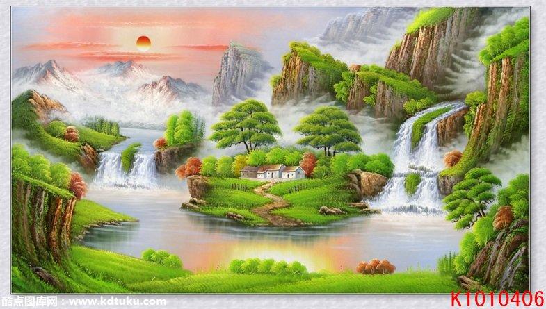 南方摆放绿色风水画合适吗？