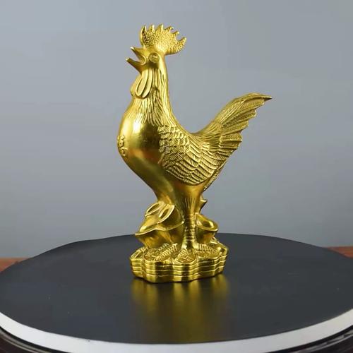 这些风水公鸡是不是都是用铜制成的呢？