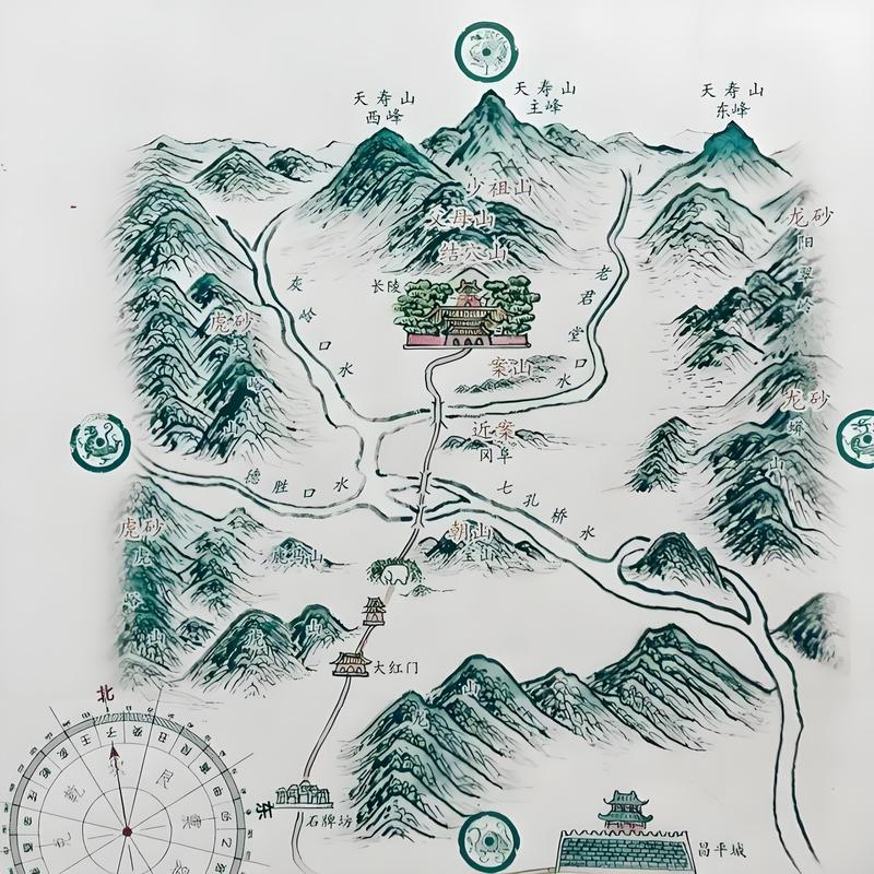 古墓风水讲究是否对大型古墓的布局和选址有特别要求？