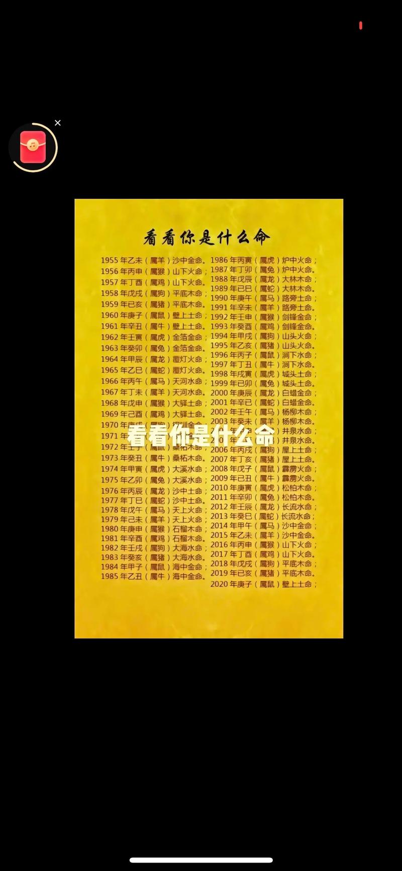 1996年戊戌年出生的人属什么命？1994年甲戌年出生的人属什么命？