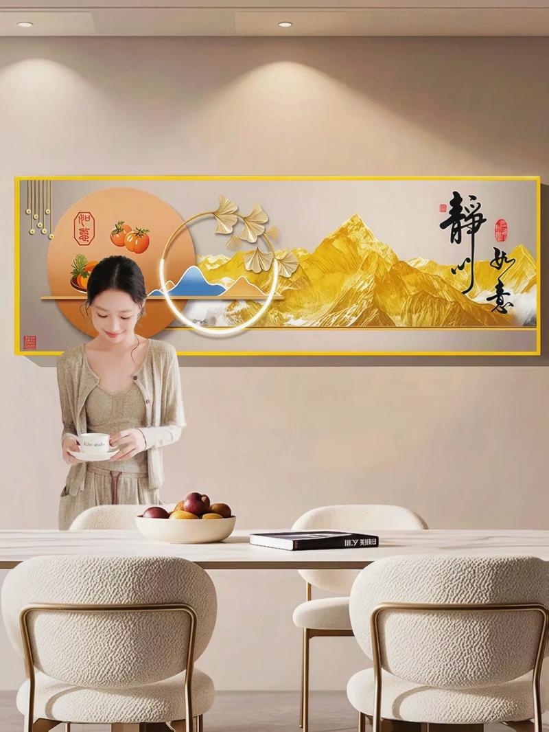 在风水墙上能否直接贴上白纸进行装饰？
