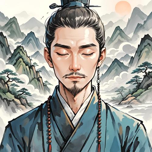 风水画中能否融入人物形象？