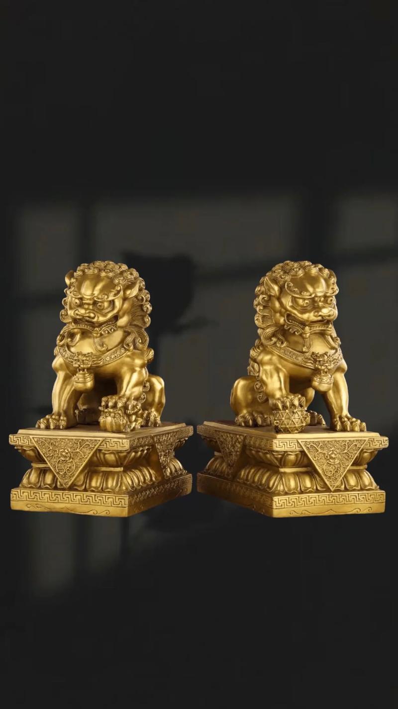 家里摆放东方风水狮子合适吗？