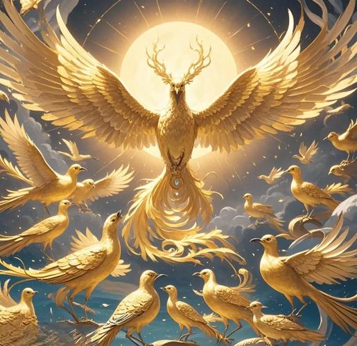 这风水像凤凰的长尾吗？飞凤朝阳图案疑似凤凰造型？