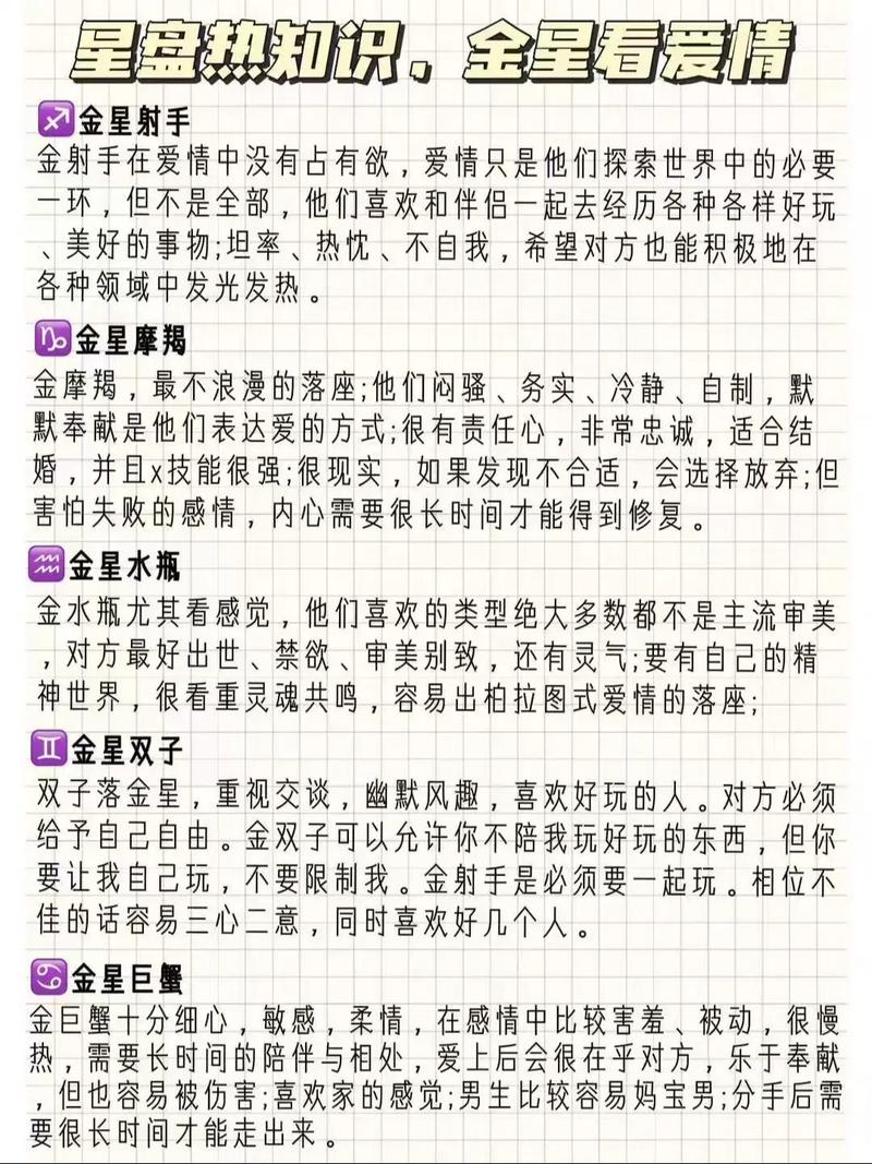命占星中金星代表什么特质？