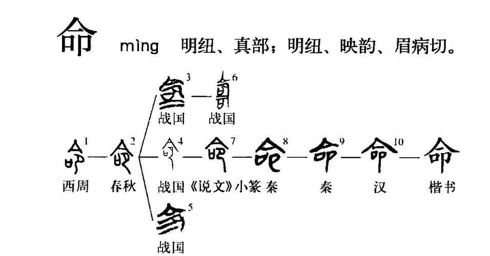 命是什么偏旁，结构是什么？死亡的死偏旁又是什么？