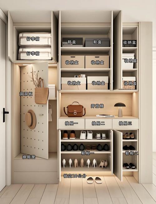 玄关风水设计嫩否将空间Zuo成储物柜？